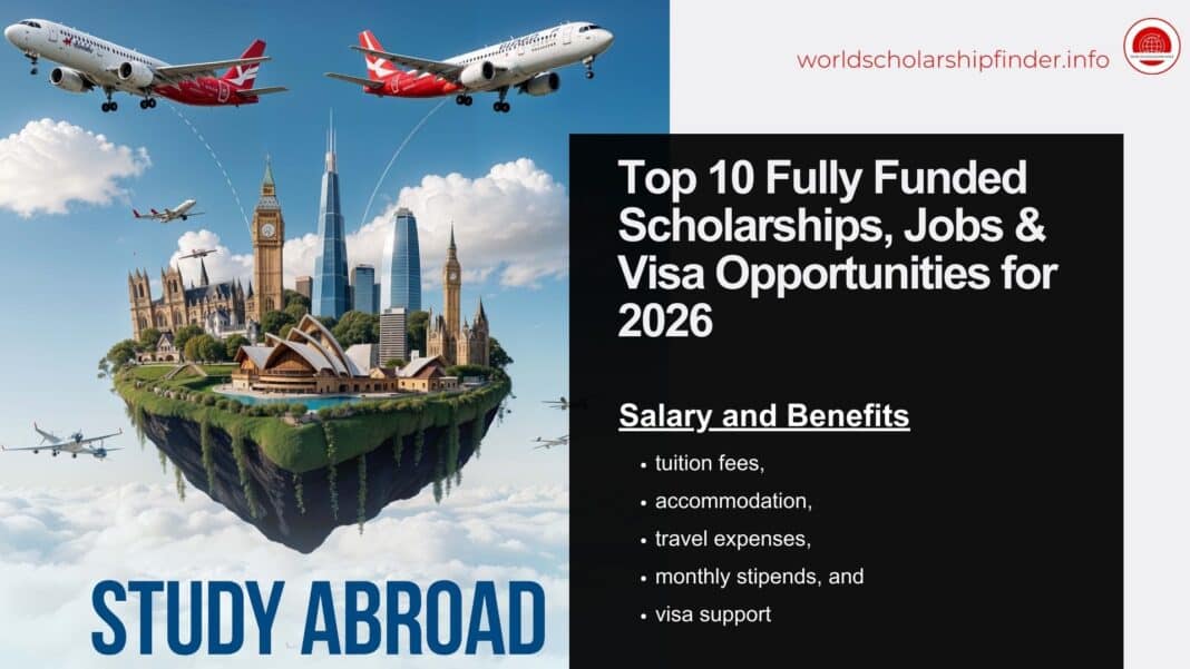 Fully funded scholarships and visa opportunities 2026