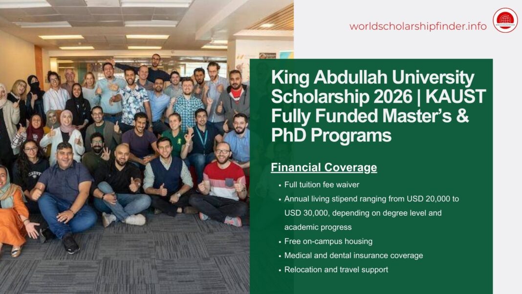 KAUST Scholarship 2026