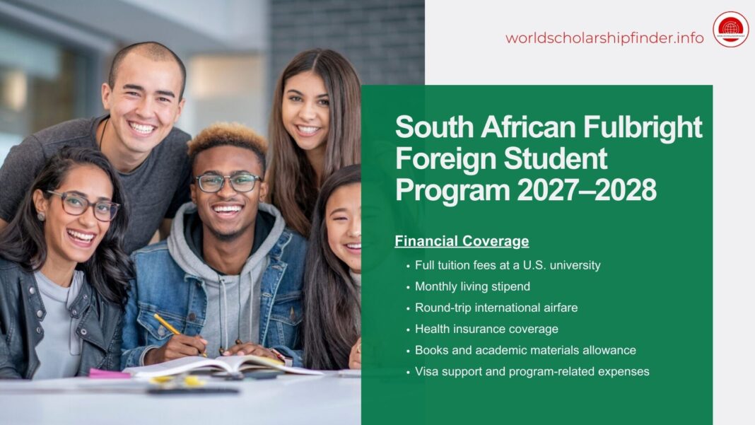 South African Fulbright Foreign Student Program 2027–2028
