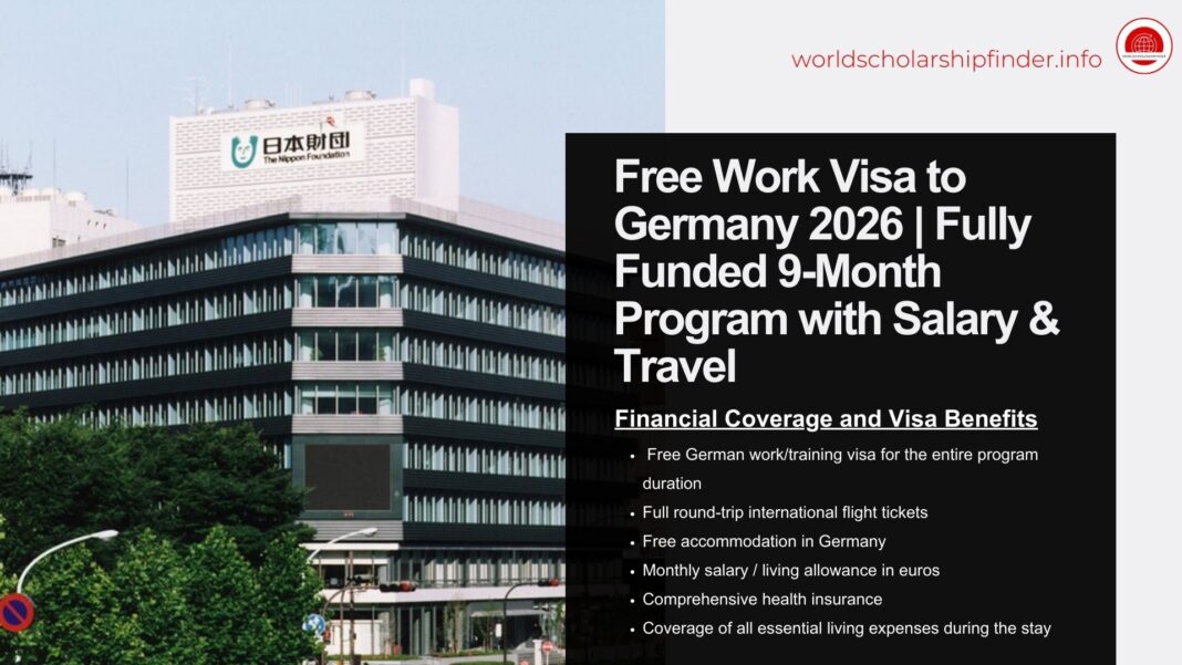 free work visa to Germany 2026