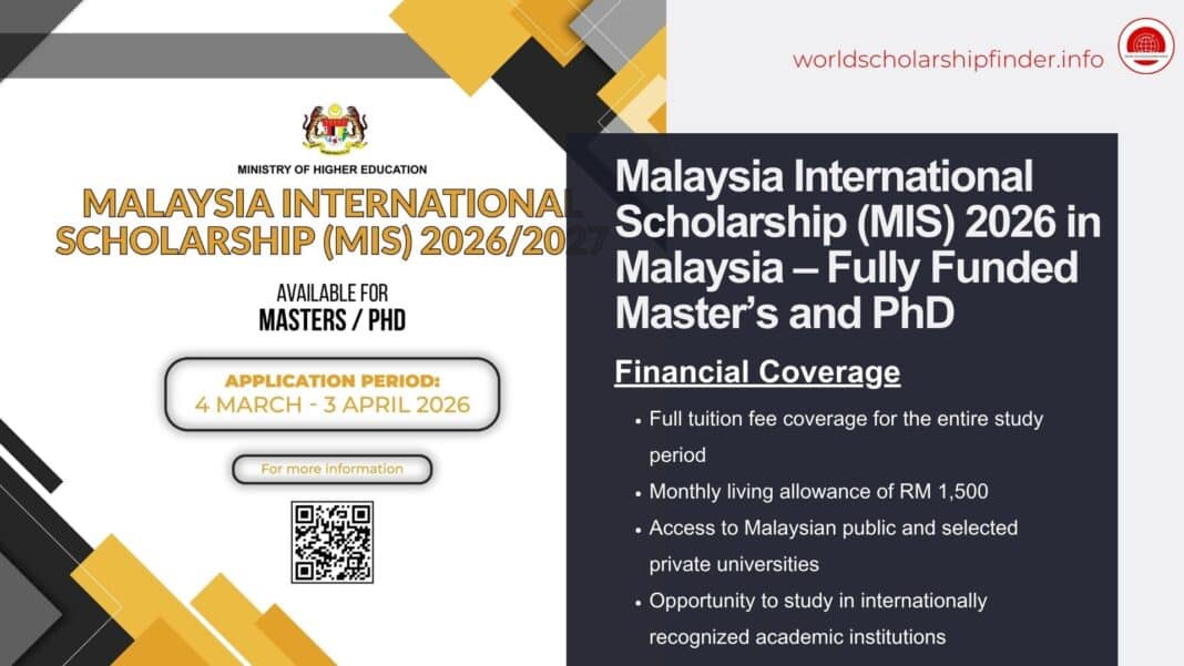 Malaysia International Scholarship 2026