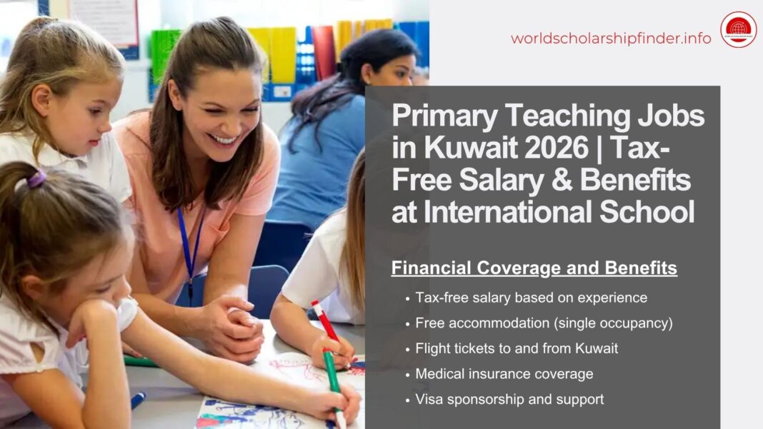 Primary Teaching Jobs in Kuwait 2026