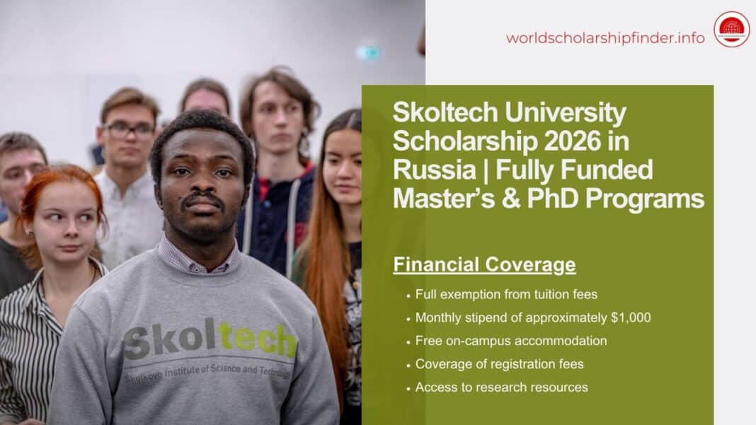 Skoltech University Scholarship 2026