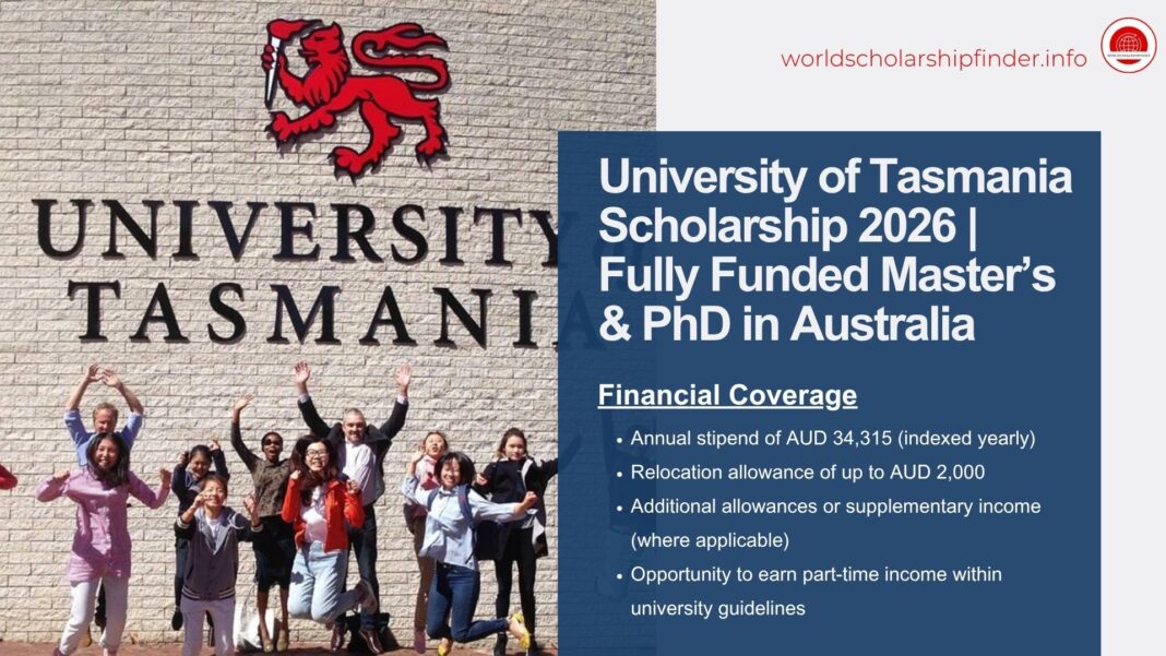 University of Tasmania Scholarship 2026