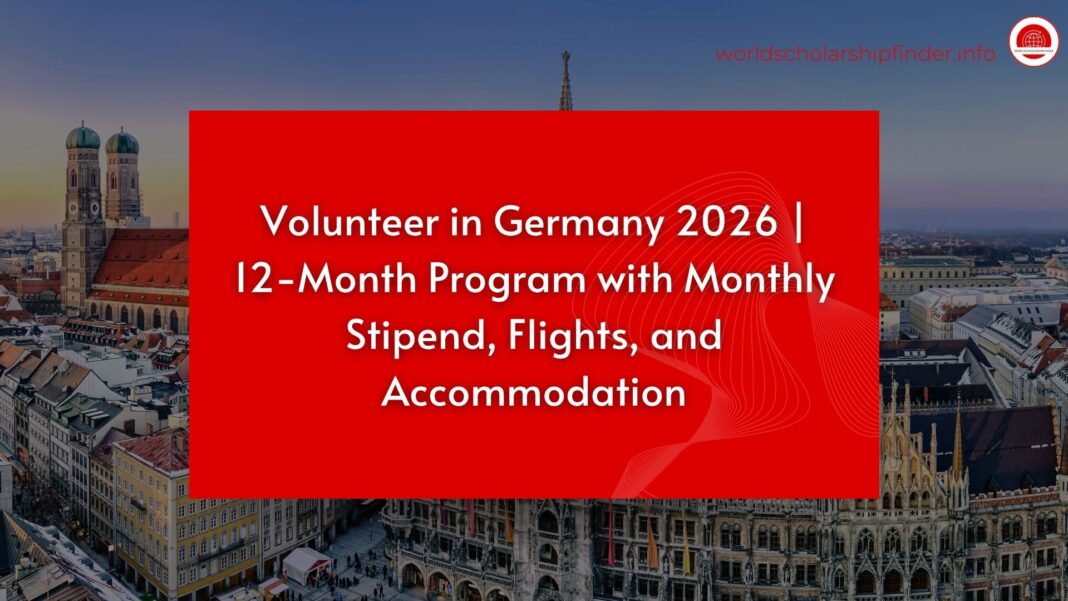 Volunteer in Germany 2026