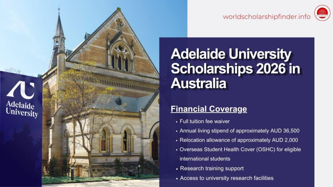 Adelaide University Scholarships 2026