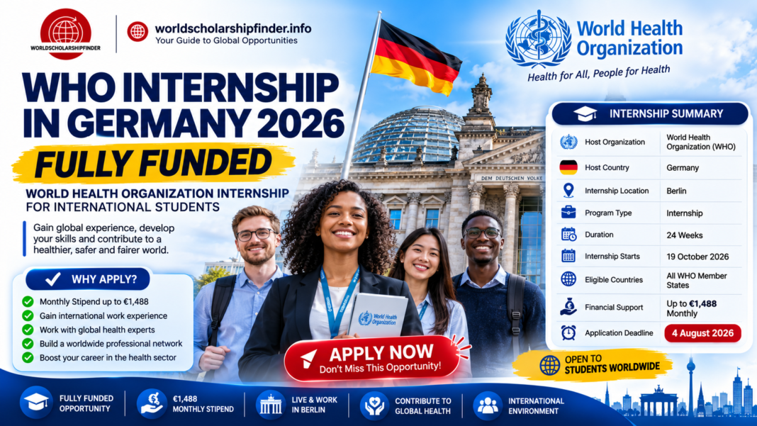 WHO Internship Germany 2026