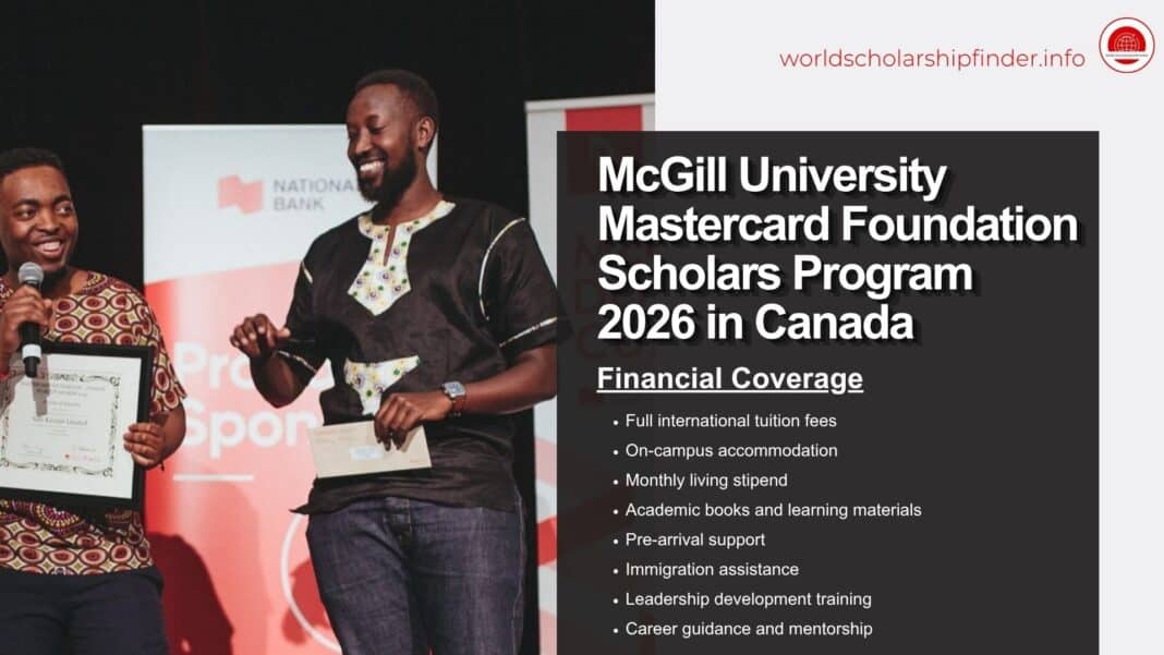 McGill University Mastercard Foundation Scholars Program