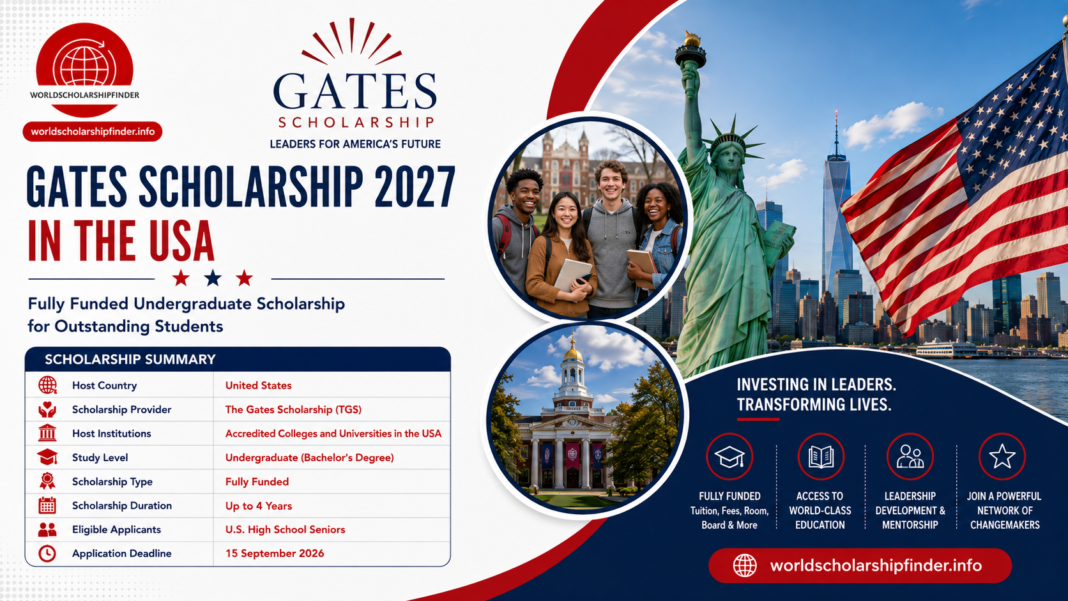 Gates Scholarship 2027