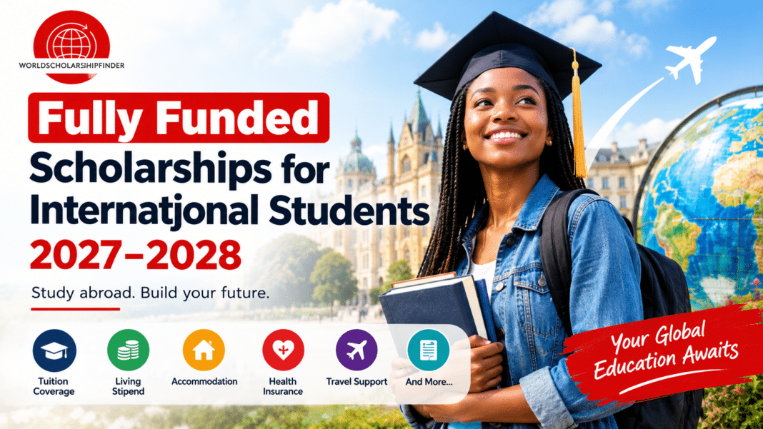 Fully Funded Scholarships for International Students 2027–2028
