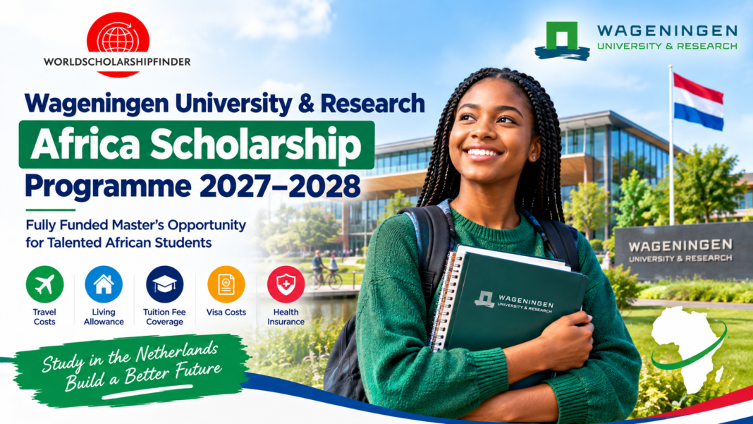 Wageningen Africa Scholarship 2027 for African students