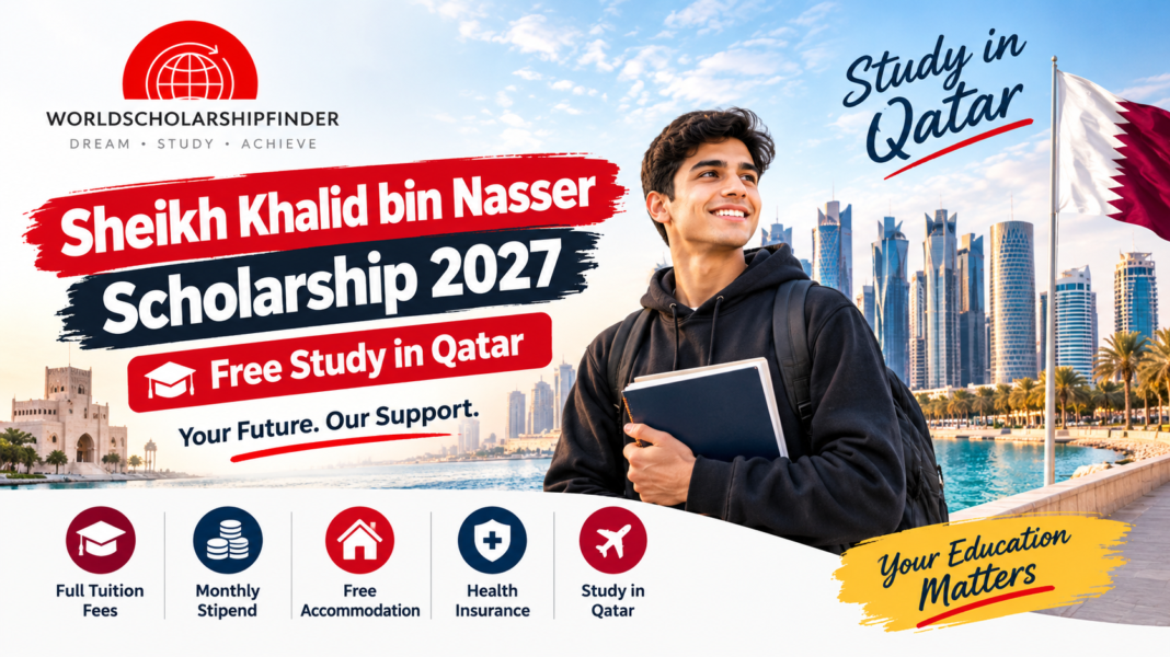 Sheikh Khalid bin Nasser Scholarship 2027 for eligible bachelor's degree students living in Qatar