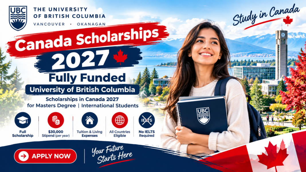 University of British Columbia Scholarships 2027